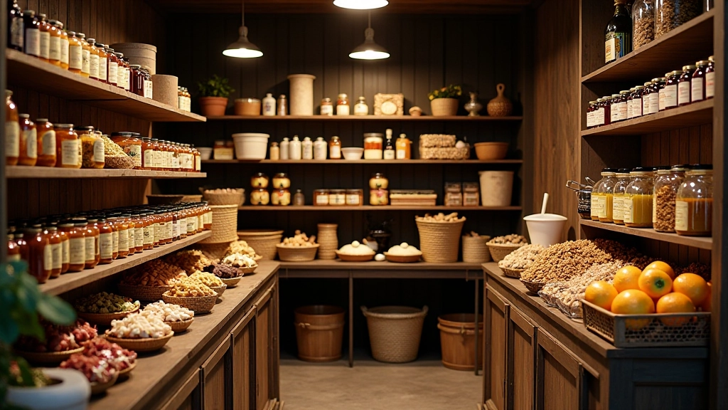 Petite épicerie de quartier avec produits artisanaux et spécialisés en vitrine