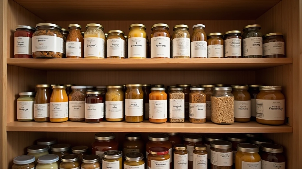 Étiquettes de date sur conserves, système de marquage FIFO avec stylo